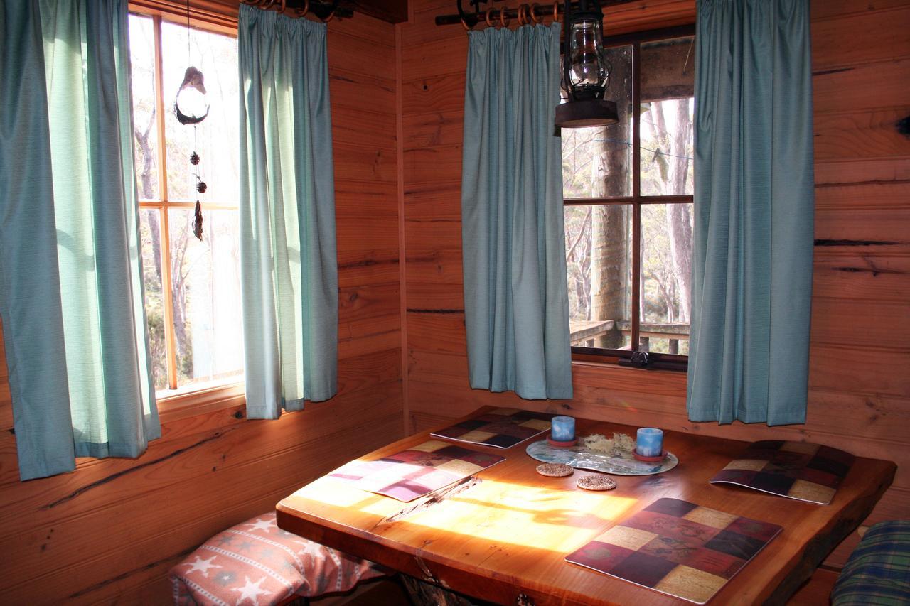 Villa Wombat Cabin à Moina Extérieur photo